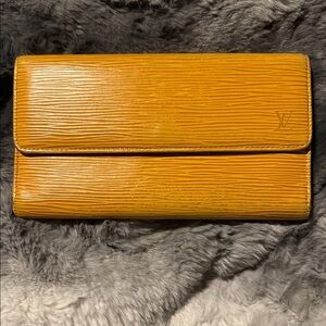Louis Vuitton Mustard Yellow Wallet